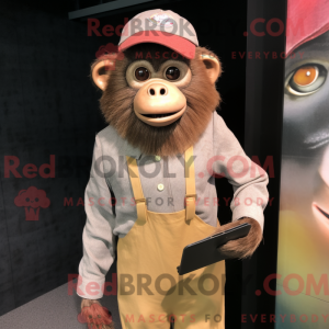 Costume mascotte de babouin...
