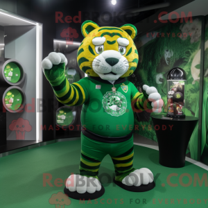 Forest Green Tiger maskot...