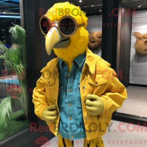 Máscara de arara de gaivota...
