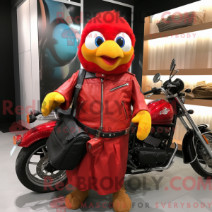 Máscara de Canário Vermelho...