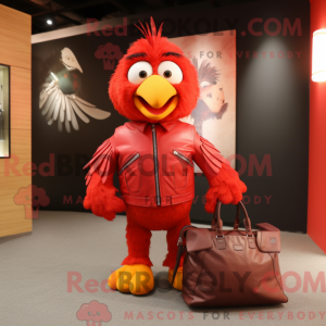Red Canary maskot kostume...
