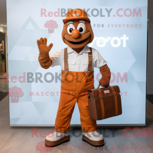 Disfraz de mascota de Rust...