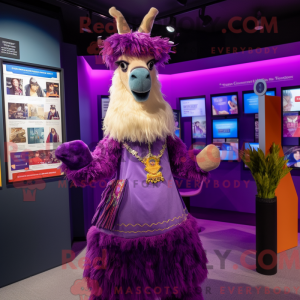 Costume de mascotte de lama...
