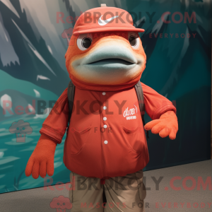 Rust laks maskot drakt...