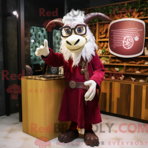 Maskotka Maroon Goat...