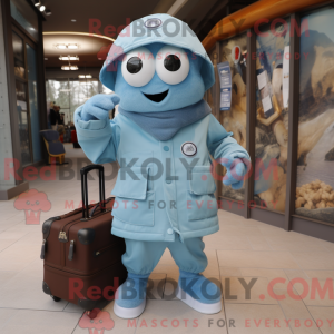 Disfraz de mascota Sky Blue...