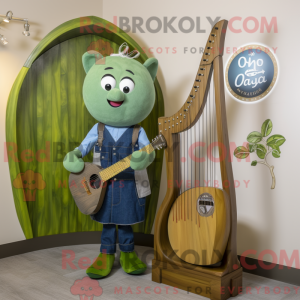 Olive Celtic Harp...