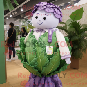 Lavender Cabbage Leaf...