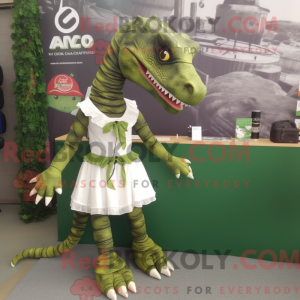 Máscara de Olive Allosaurus...