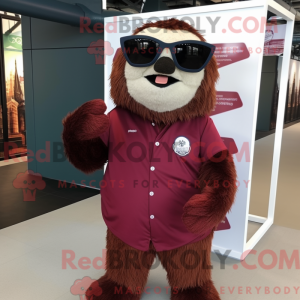 Postava maskota Maroon...