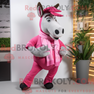 Disfraz de mascota burro...