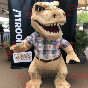 Beige Allosaurus...