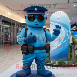 Cyan Navy Soldat...