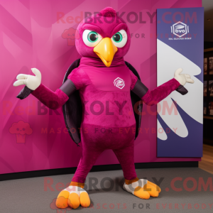 Postava maskota Magenta...