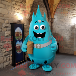 Turkis Irish Castle maskot...