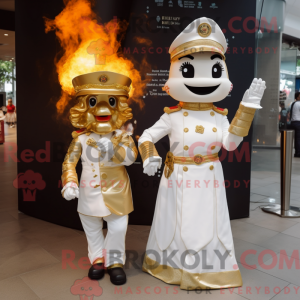 Personaggio mascotte Gold...
