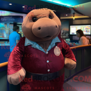 Maroon Stellar S Sea Cow...