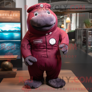 Maroon Stellar S Sea Cow...