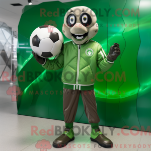 Green Soccer Ball...
