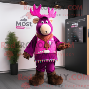 Postava maskota Magenta...