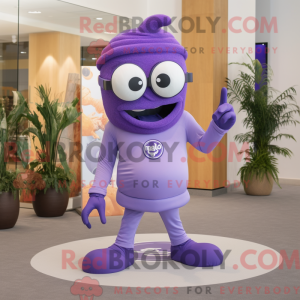 Costume mascotte de cyclope...