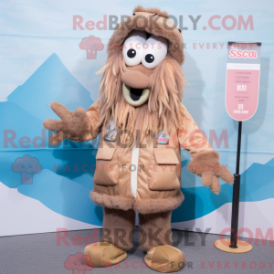 Brown Shrimp Scampi mascot...
