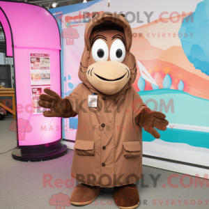 Brown Shrimp Scampi mascot...