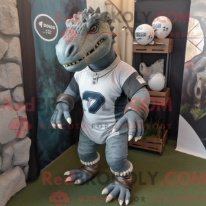 Grijze Iguanodon...