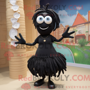 Postava maskota Black...