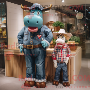 Biff maskot kostyme...