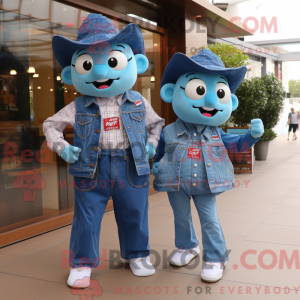 Biff maskot kostyme...