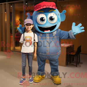 Biff maskot kostyme...