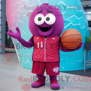 Magenta Basketball Ball...