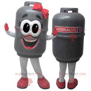 Veldig realistisk grå gassflaskemaskott - Redbrokoly.com
