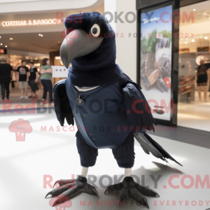Navy Crow maskot kostume...
