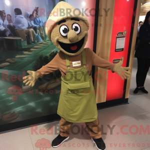 Falafel maskot drakt...