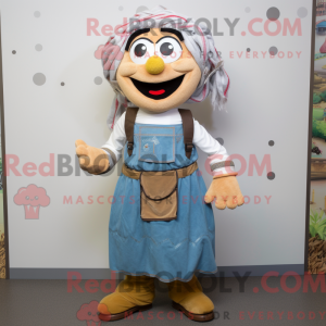 Falafel maskot drakt...