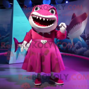 Magenta Megalodon máscara...