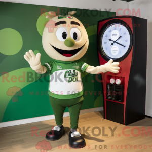 Olive Pizza mascottekostuum...