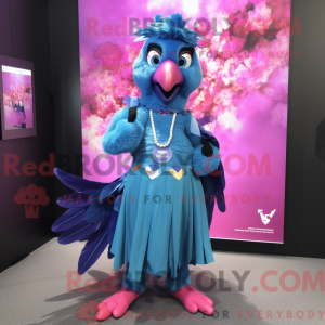 Magenta Blue Jay...