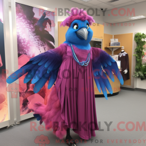 Magenta Blue Jay...