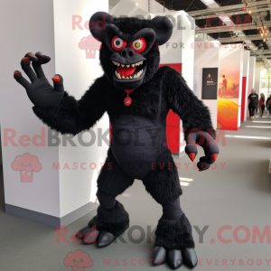 Personaggio mascotte Black...