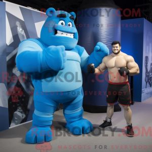 Personaggio mascotte Blue...