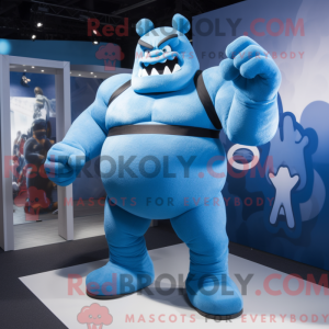 Personaggio mascotte Blue...