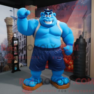 Blauw...