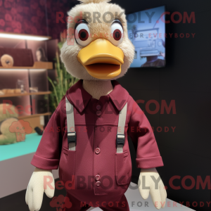 Maroon Gosling mascot...