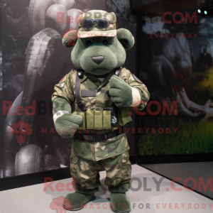 Costume mascotte de béret...