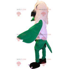 Awesome green and white eagle mascot - Redbrokoly.com