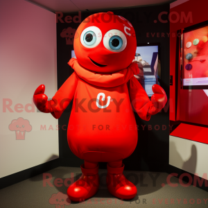 Personaggio mascotte con...