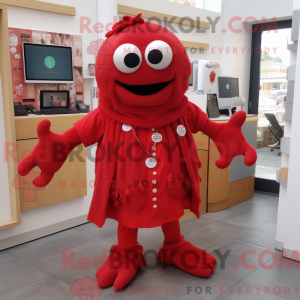 Personaggio mascotte con...